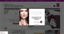 Desktop Screenshot of best-kosmetik.de